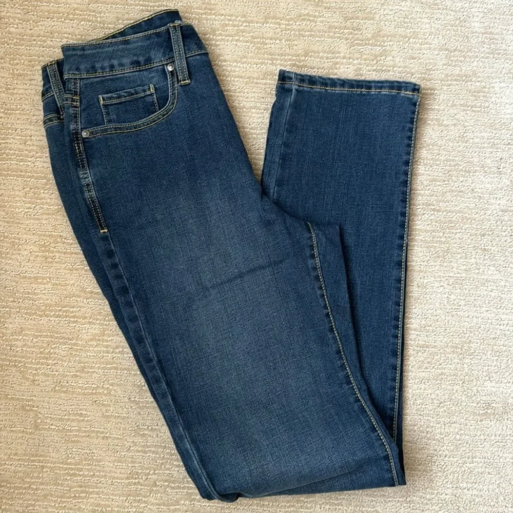COPY - Style & Co. Straight Leg Jeans, Size 8 Long - Picture 4 of 9